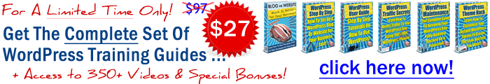 WordPress Training Guides - Special Offer